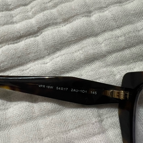 PRADA EYEGLASSES PR18WV
2AU101 Tortoise Lens - Picture 4 of 8